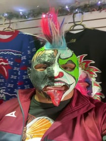 Poster for Holiday video from Psycho Clown