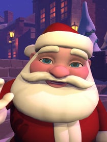 Poster for Christmas video from Santa Claus