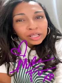 Poster for Birthday video from Melanie Fiona