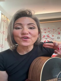 Poster for Holiday video from KT Tunstall