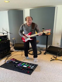Poster for Birthday video from Adrian Belew