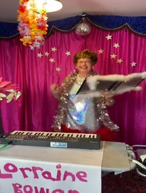 Poster for Holiday video from Lorraine Bowen
