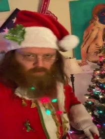 Poster for Holiday video from Valient Himself