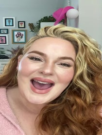 Poster for Pep Talk video from Tess Holliday