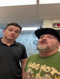 Poster for Roast video from Tom & Dan from "A Mediocre Time with Tom & Dan"