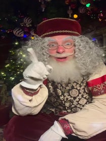 Poster for Holiday video from Santa (Comedy Gold)