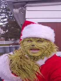 Poster for Holiday video from The Grinch