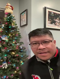 Poster for Holiday video from Sam Woo