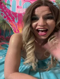 Poster for Holiday video from Mermaid Hadley