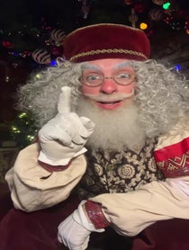 Poster for Holiday video from Santa (Comedy Gold)