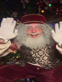 Poster for Holiday video from Santa (Comedy Gold)
