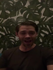 Poster for Holiday video from Tom Payne