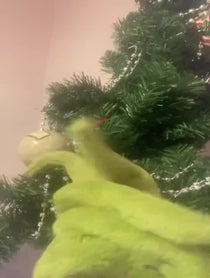 Poster for Holiday video from The Grinch