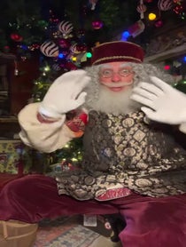 Poster for Holiday video from Santa (Comedy Gold)