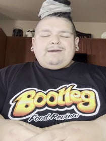 Poster for Holiday video from Bootleg Food Review