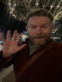 Poster for Holiday video from Father Nathan Monk