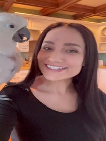 Poster for Birthday video from The Parrot Lady