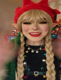 Poster for Holiday video from Poppy the Elf