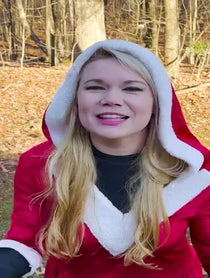 Poster for Holiday video from Laura Elizabeth Hall