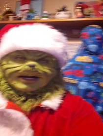 Poster for Holiday video from The Grinch
