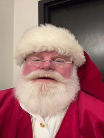 Poster for Holiday video from Santa Tracy