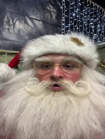 Poster for Holiday video from Santa Claus