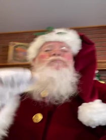 Poster for Holiday video from Santa Claus 4U