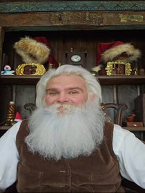 Poster for Holiday video from Santa Claus