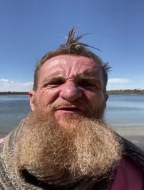 Poster for Pep Talk video from Paul Fluffy Sinclair