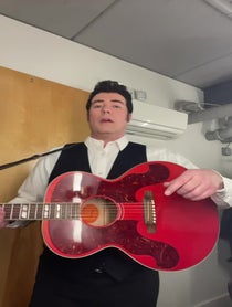 Poster for Holiday video from Ultimate Johnny Cash