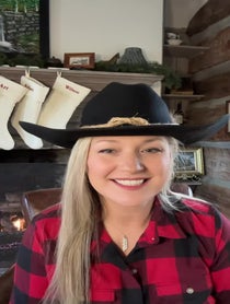 Poster for Holiday video from Bourbon Cowgirl