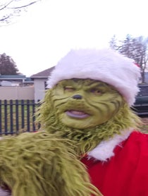 Poster for Holiday video from The Grinch