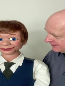 Poster for Birthday video from Glenn Pearce - Ventriloquist