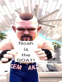 Poster for Pep Talk video from Mascot Chuck Liddell