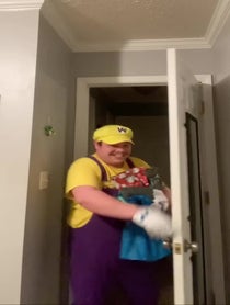 Poster for Holiday video from Wario (Impressionist)