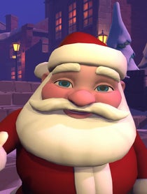 Poster for Christmas video from Santa Claus