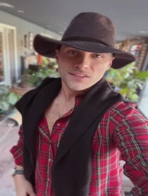 Poster for Birthday video from Josh Strickland