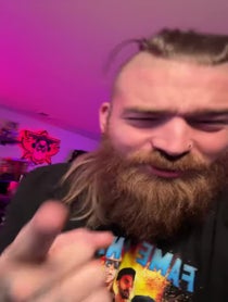 Poster for Holiday video from Jake “The Viking” Franklin