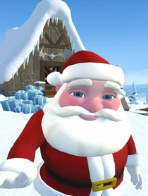 Poster for Christmas video from Santa Claus
