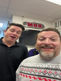 Poster for Pep Talk video from Tom & Dan from "A Mediocre Time with Tom & Dan"