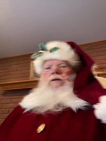 Poster for Holiday video from Santa Claus 4U