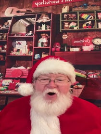 Poster for Holiday video from Virginia Santa Frank
