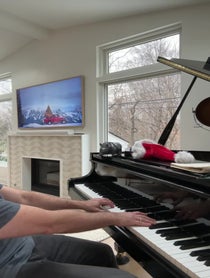 Poster for Holiday video from Aron Magner - The Disco Biscuits