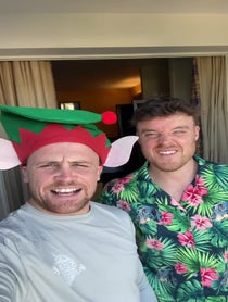 Poster for Holiday video from Josh & Jase