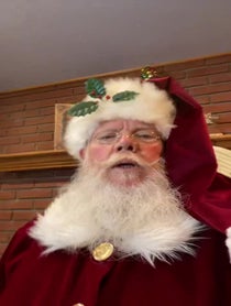 Poster for Holiday video from Santa Claus 4U