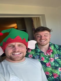 Poster for Holiday video from Josh & Jase