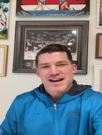 Poster for Holiday video from Andrew Ference