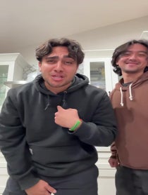 Poster for Birthday video from Jamshid & Mahmood