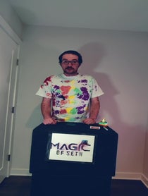 Poster for Birthday video from The Magic of Seth