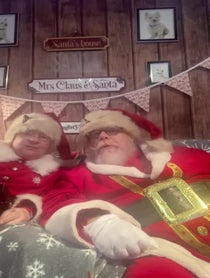 Poster for Holiday video from Christmas uk santa